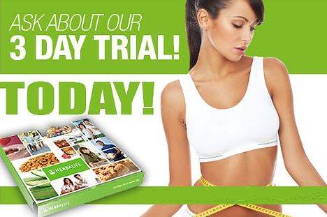 3 Day Weight Loss Trial Herbalife Shakes